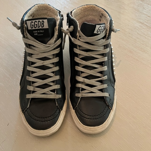 Golden Goose Women's Black Slide with Studs - size 6/36 - Picture 5 of 6